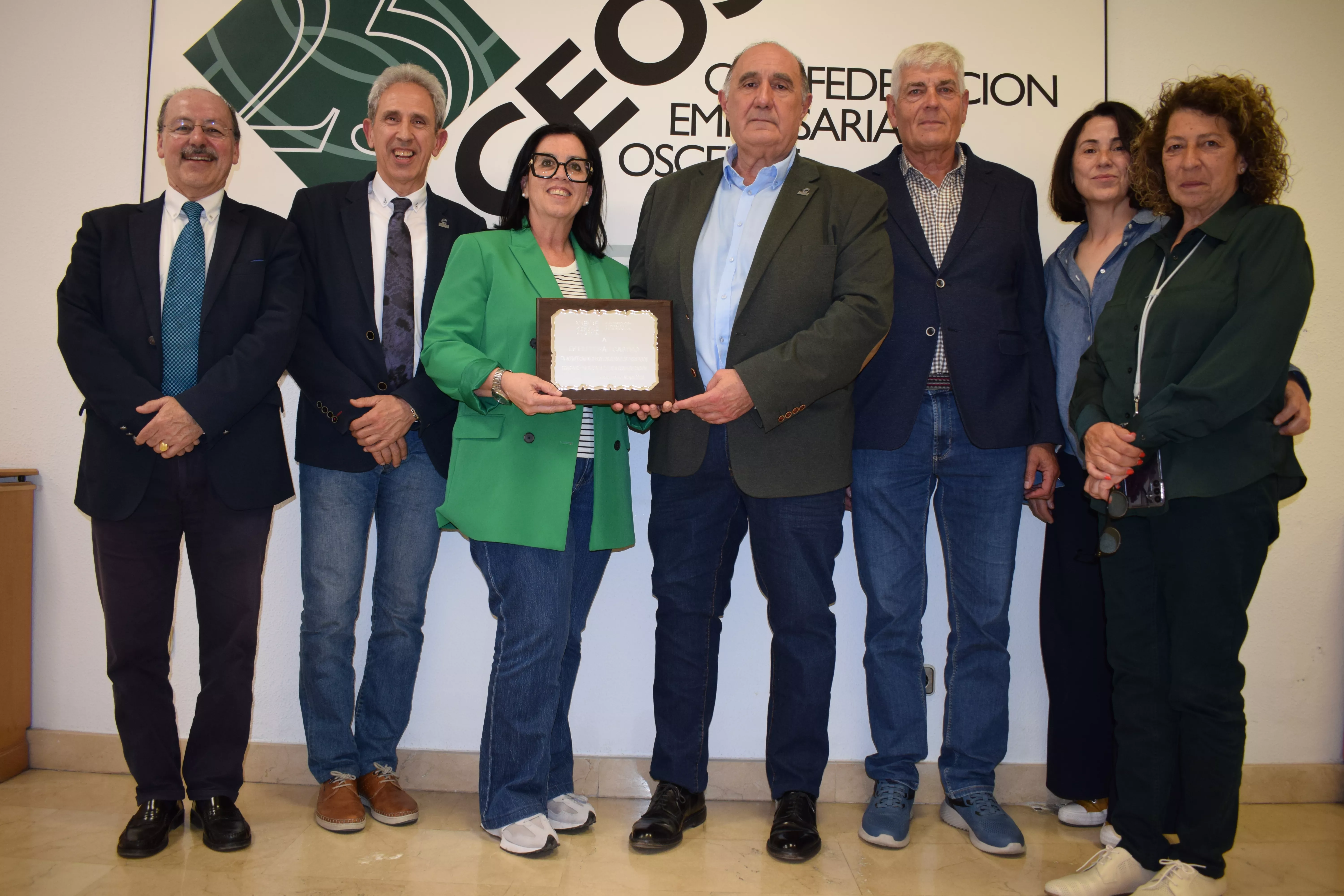 José Antonio Pérez Asensi, Salvador Cored, Eli Terán, José Fernando Luna, Ricardo Arilla, Avelina Bellostas y Carmen Fernández