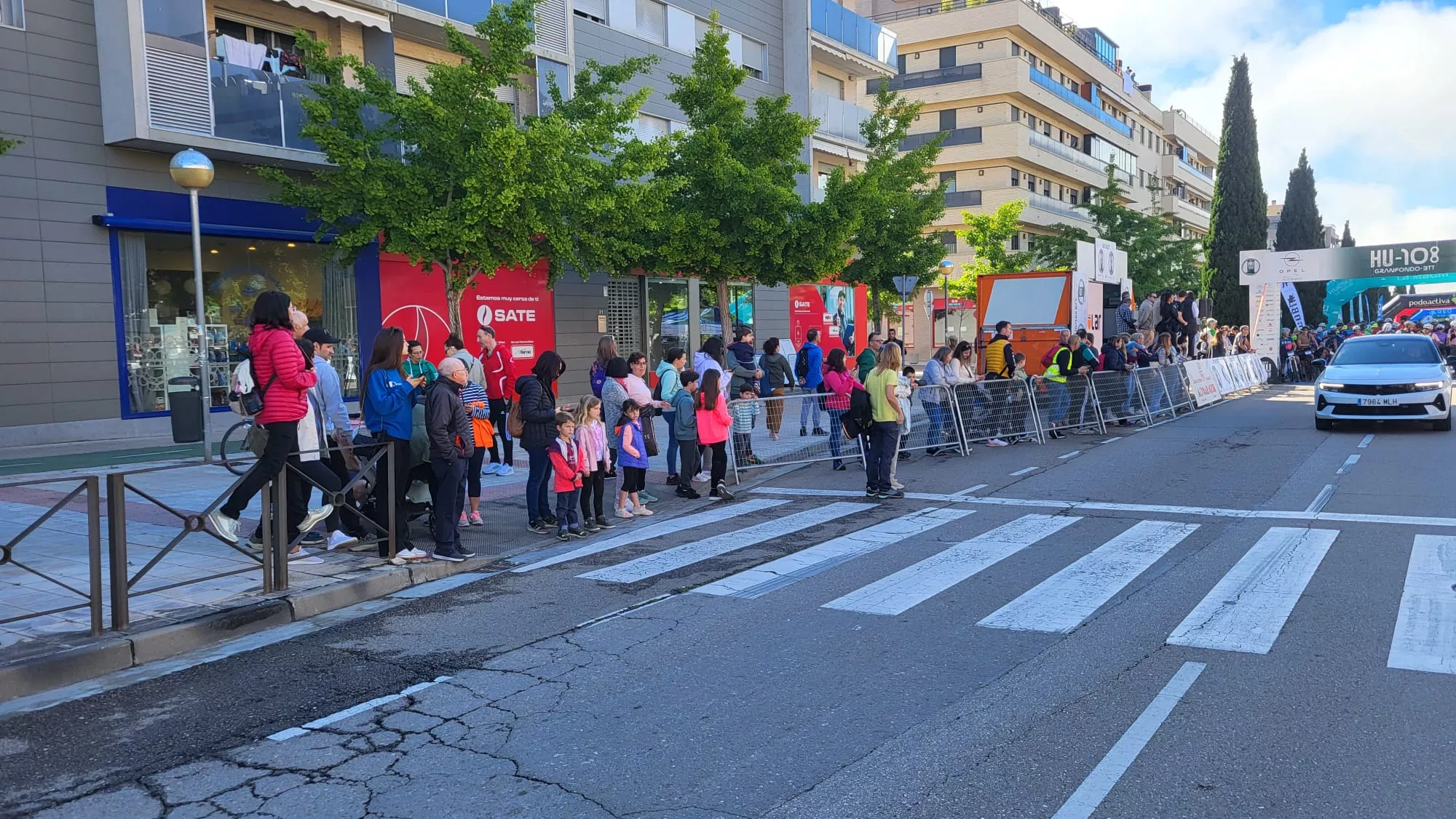 Salida de la HU BTT 108 en Huesca