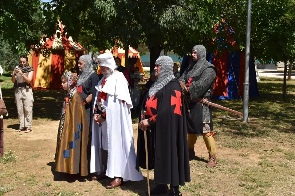 XXII Homenaje Templario a Jaime I y Guillem de Mont-Rodón en Monzón.