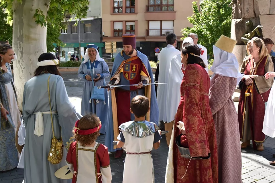 XXII Homenaje Templario a Jaime I y Guillem de Mont-Rodón en Monzón.