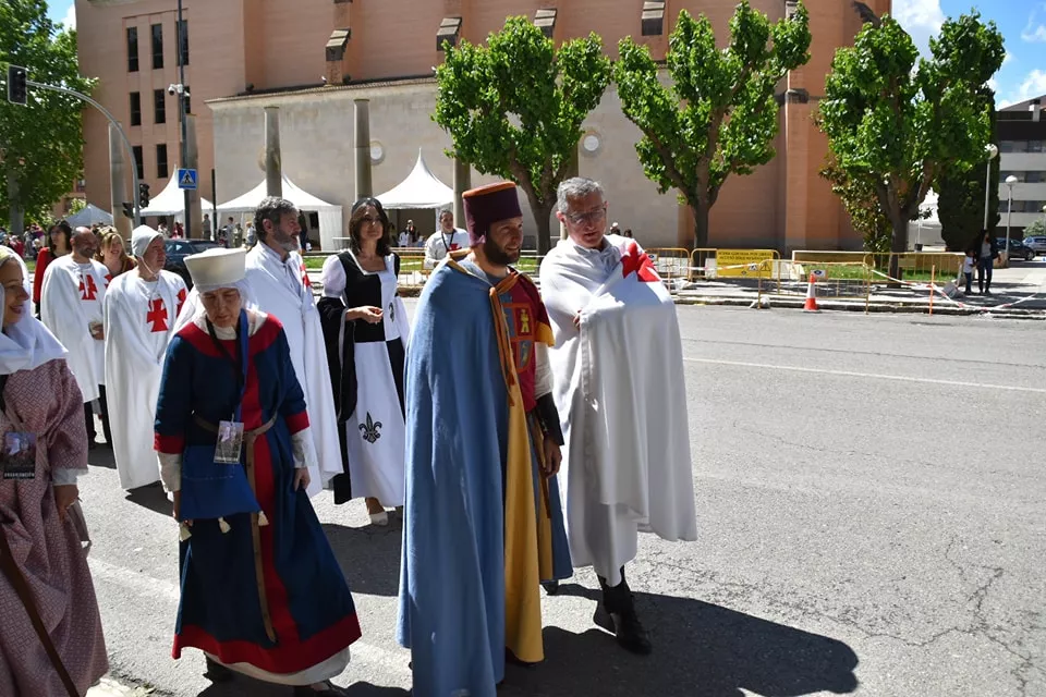 XXII Homenaje Templario a Jaime I y Guillem de Mont-Rodón en Monzón.