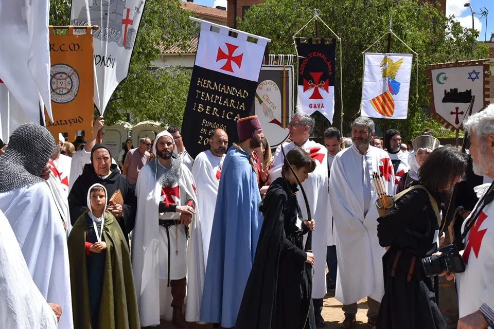 XXII Homenaje Templario a Jaime I y Guillem de Mont-Rodón en Monzón.