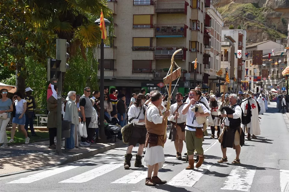 XXII Homenaje Templario a Jaime I y Guillem de Mont-Rodón en Monzón.