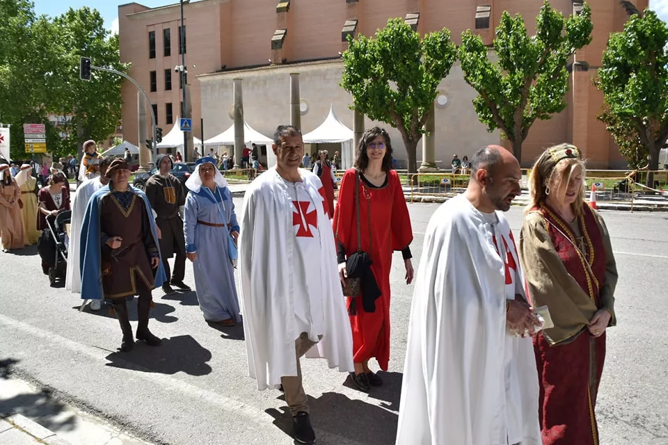 XXII Homenaje Templario a Jaime I y Guillem de Mont-Rodón en Monzón.