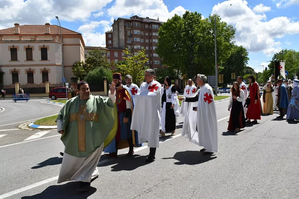 XXII Homenaje Templario a Jaime I y Guillem de Mont-Rodón en Monzón.