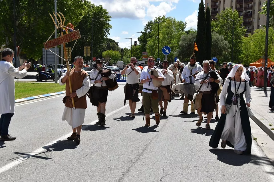 XXII Homenaje Templario a Jaime I y Guillem de Mont-Rodón en Monzón.