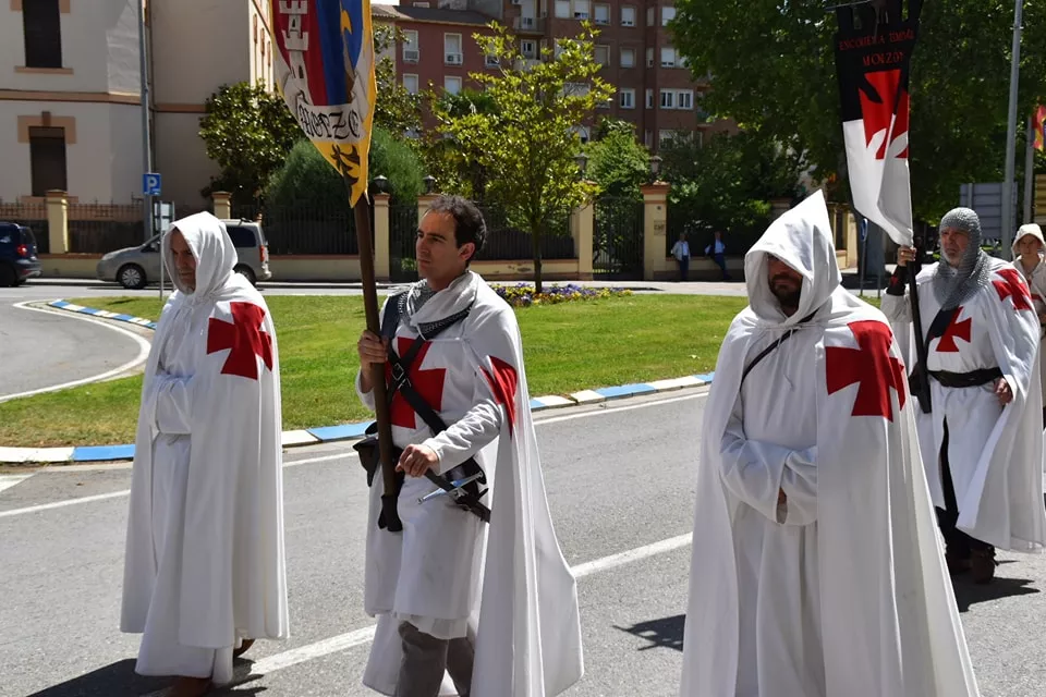 XXII Homenaje Templario a Jaime I y Guillem de Mont-Rodón en Monzón.