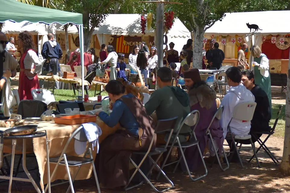 XXII Homenaje Templario a Jaime I y Guillem de Mont-Rodón en Monzón.