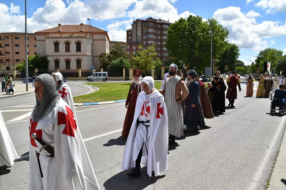 XXII Homenaje Templario a Jaime I y Guillem de Mont-Rodón en Monzón.