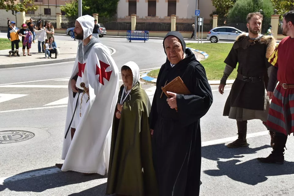 XXII Homenaje Templario a Jaime I y Guillem de Mont-Rodón en Monzón.