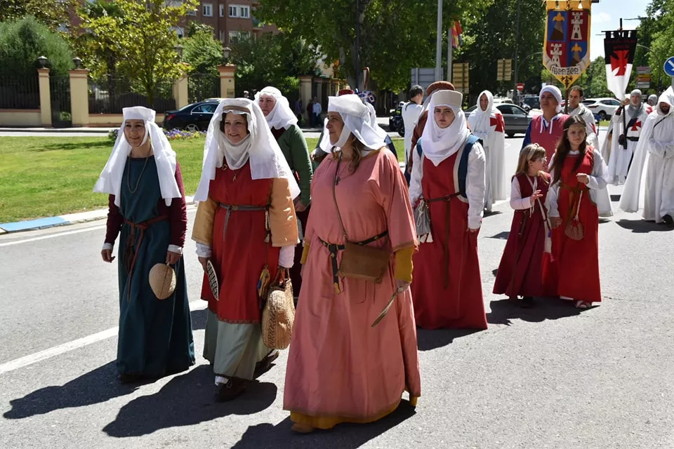 XXII Homenaje Templario a Jaime I y Guillem de Mont-Rodón en Monzón.