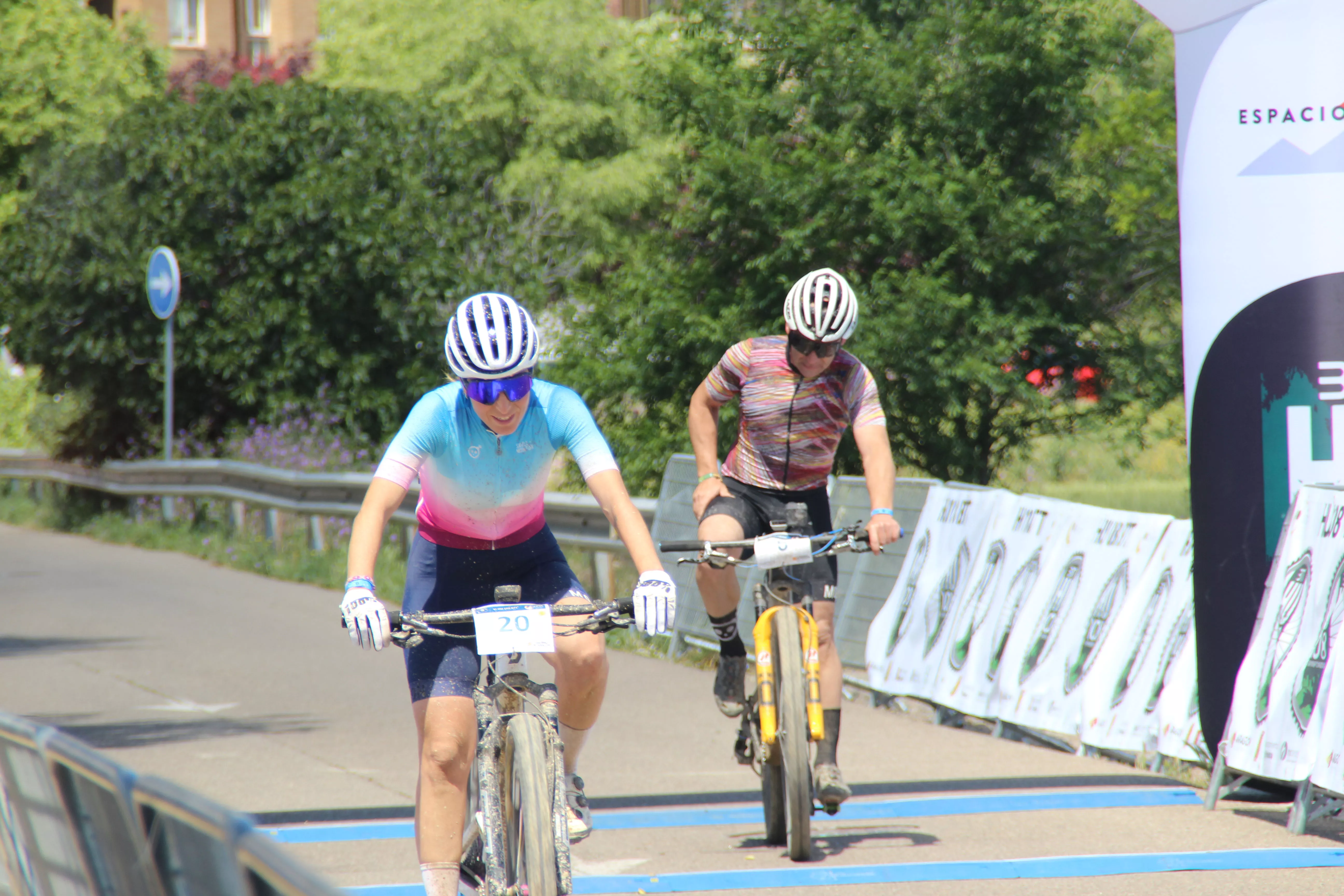 Aurora García, ganadora de la Medio Fondo. Foto: Aarón Navarro Cortés.