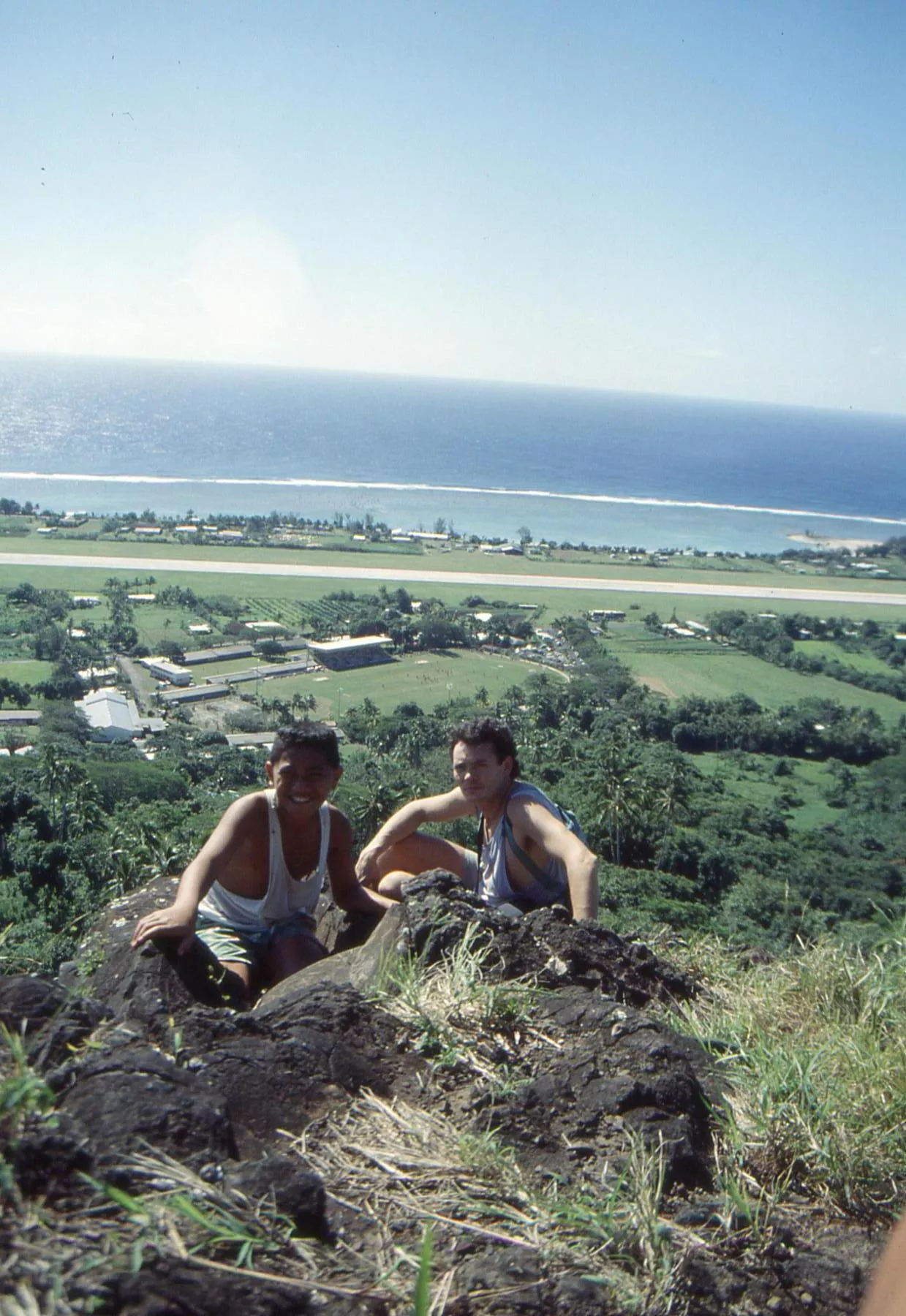 Marco Pascual en Rarotonga