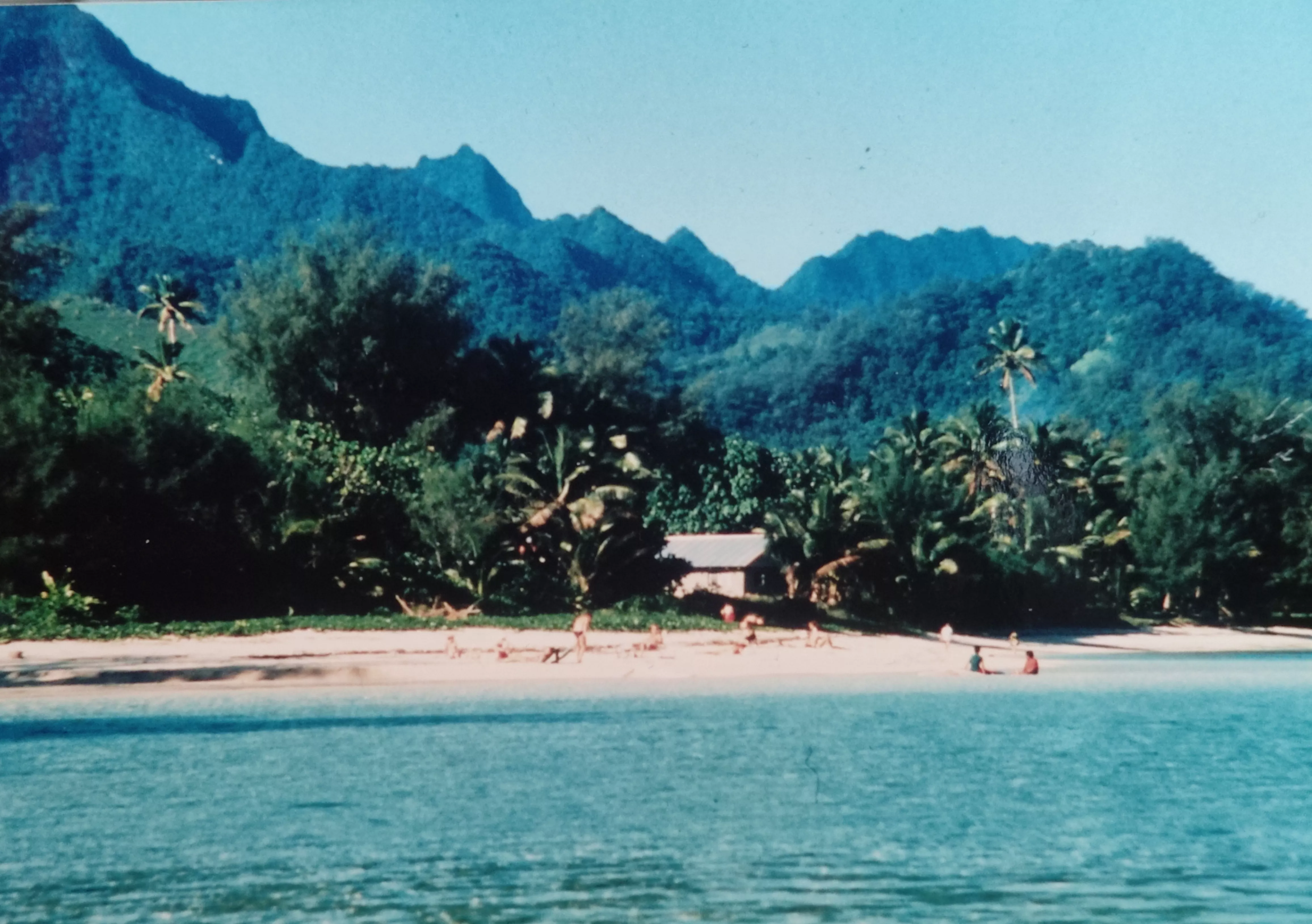 Marco Pascual en Rarotonga