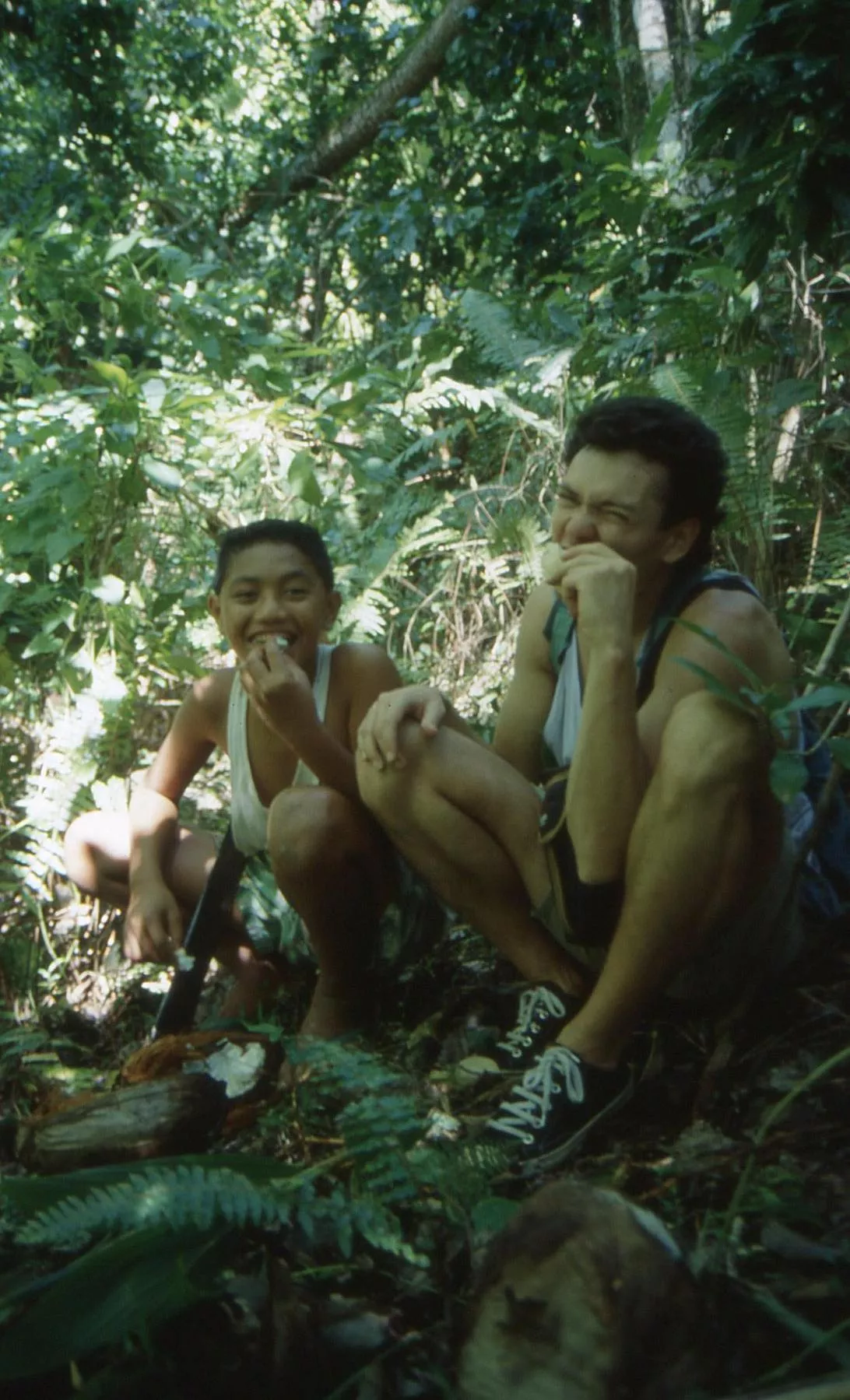 Marco Pascual en Rarotonga