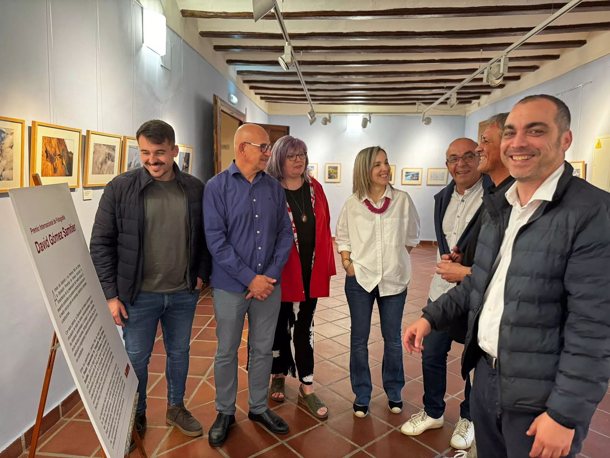 Reapertura del Museo de La Laguna de Sariñena con Mascún Ariste, Francisco Villellas, Isabel Areste, Irene López, Óscar Inglán, Valeri Tella y Carlos Sampériz.
