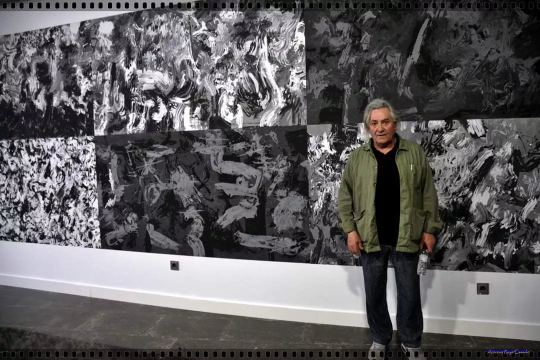 La exposición transformadora de Fernando Estallo en la Uned de Barbastro. Foto Antonio Raya