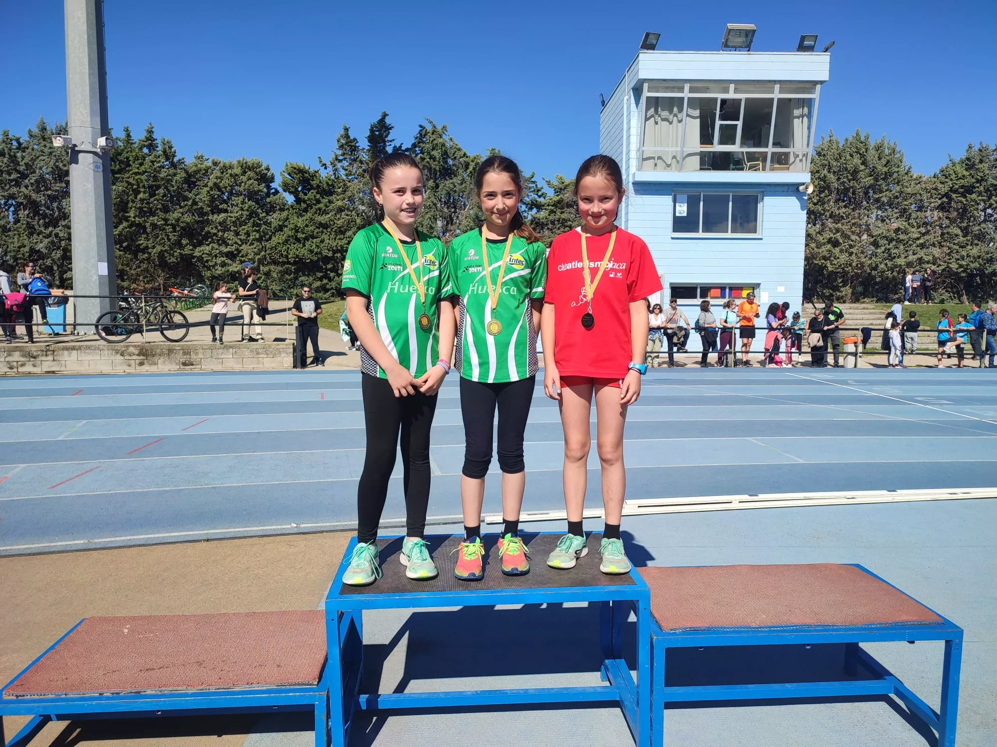 Podio Campeonato Sub 12 