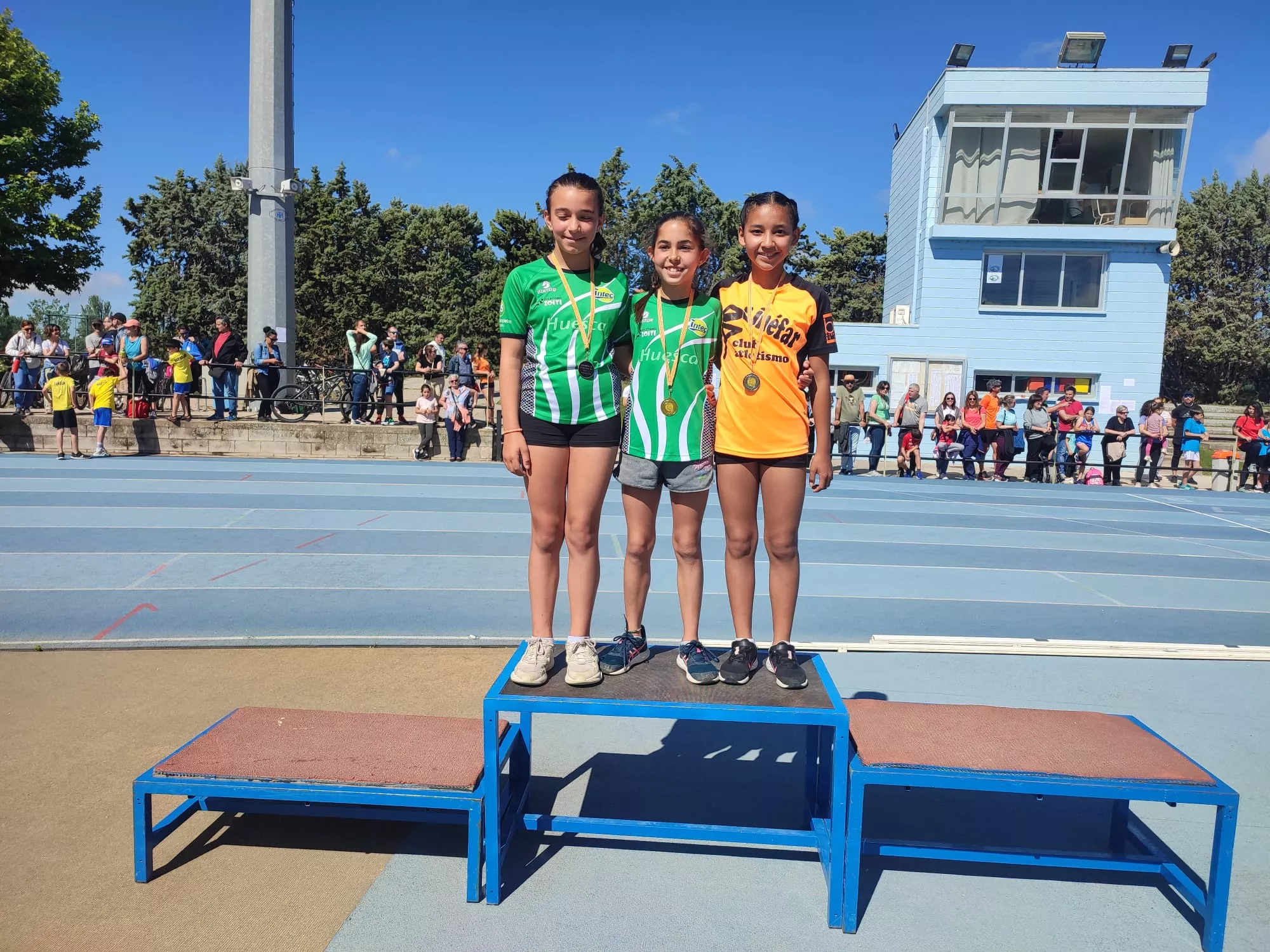 Podio Campeonato Sub 12 