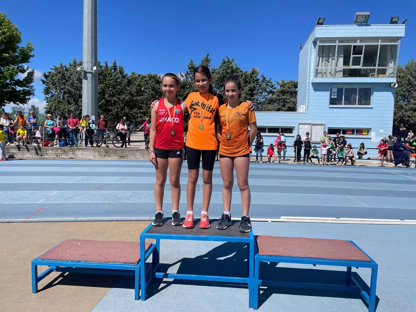 Podio Campeonato Sub 12 