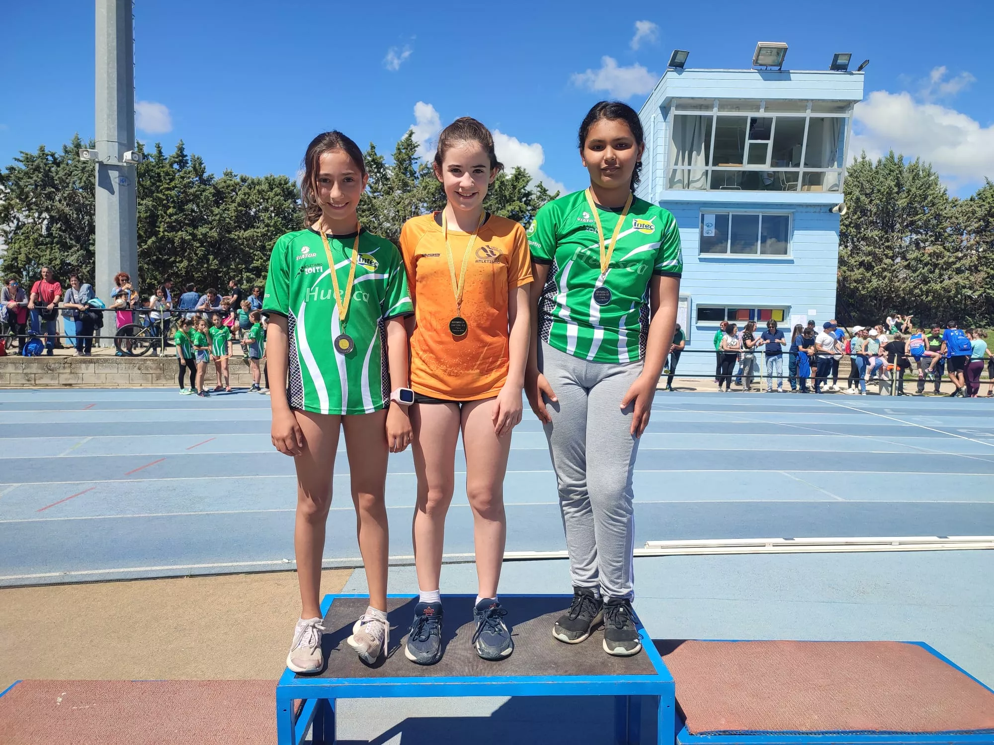Podio Campeonato Sub 12 