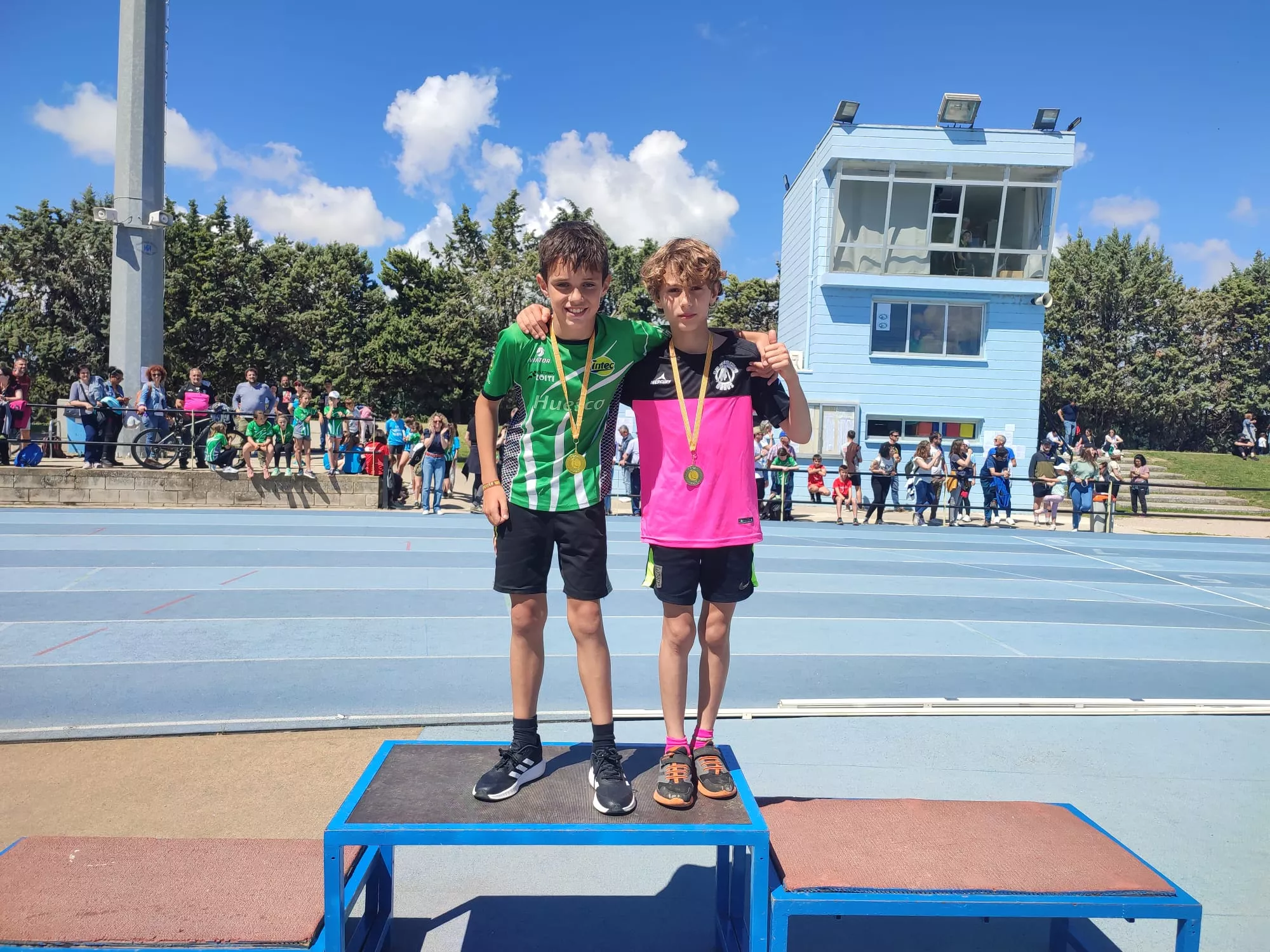 Podio Campeonato Sub 12 