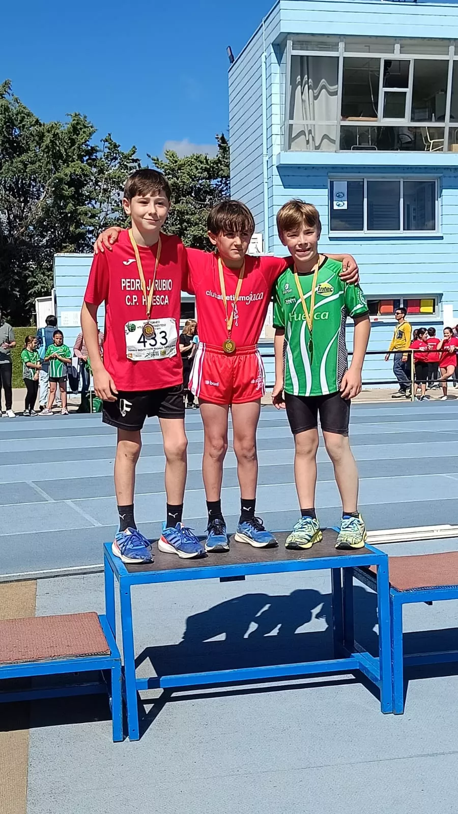 Podio Campeonato Sub 12 