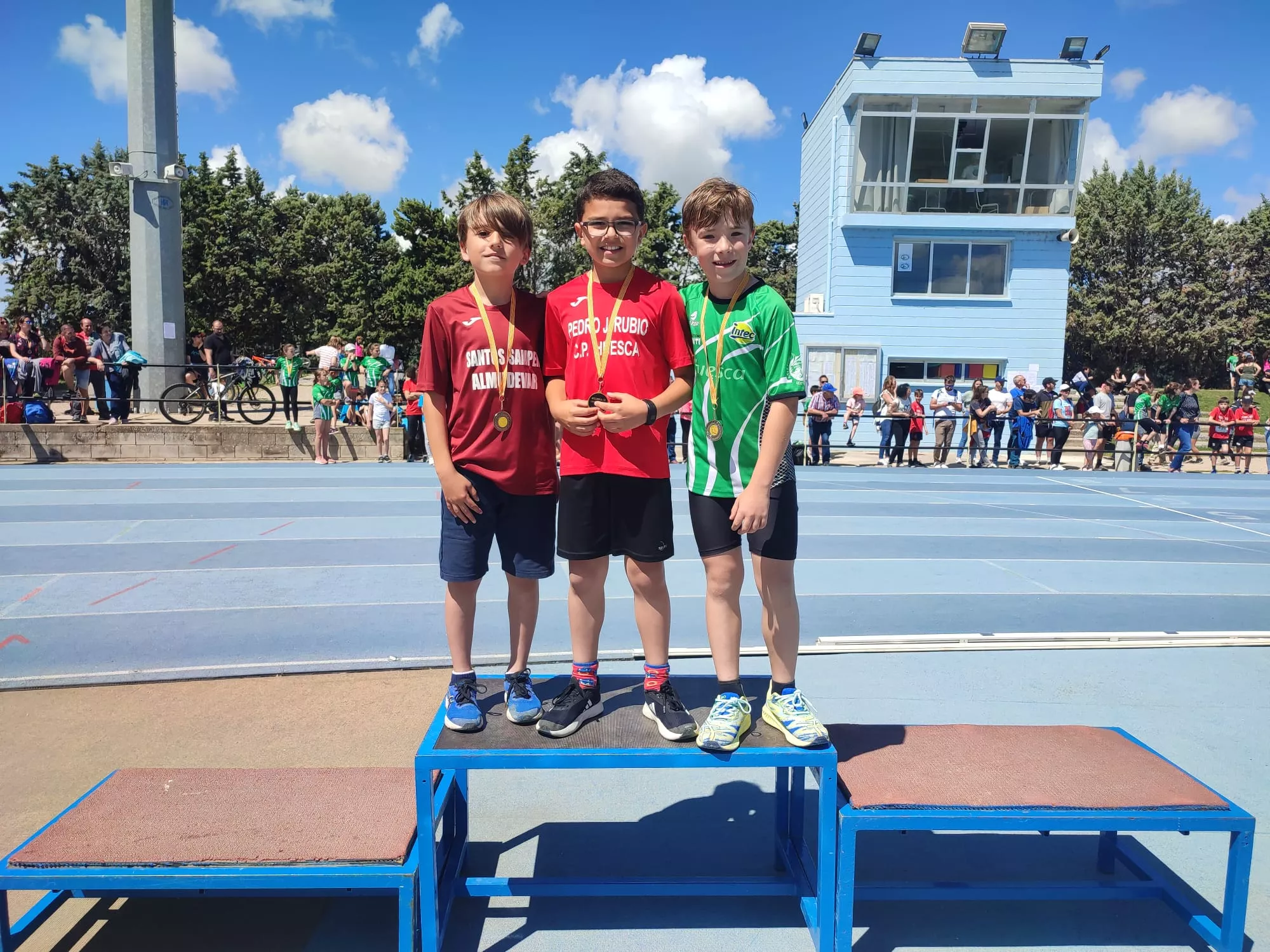 Podio Campeonato Sub 12 