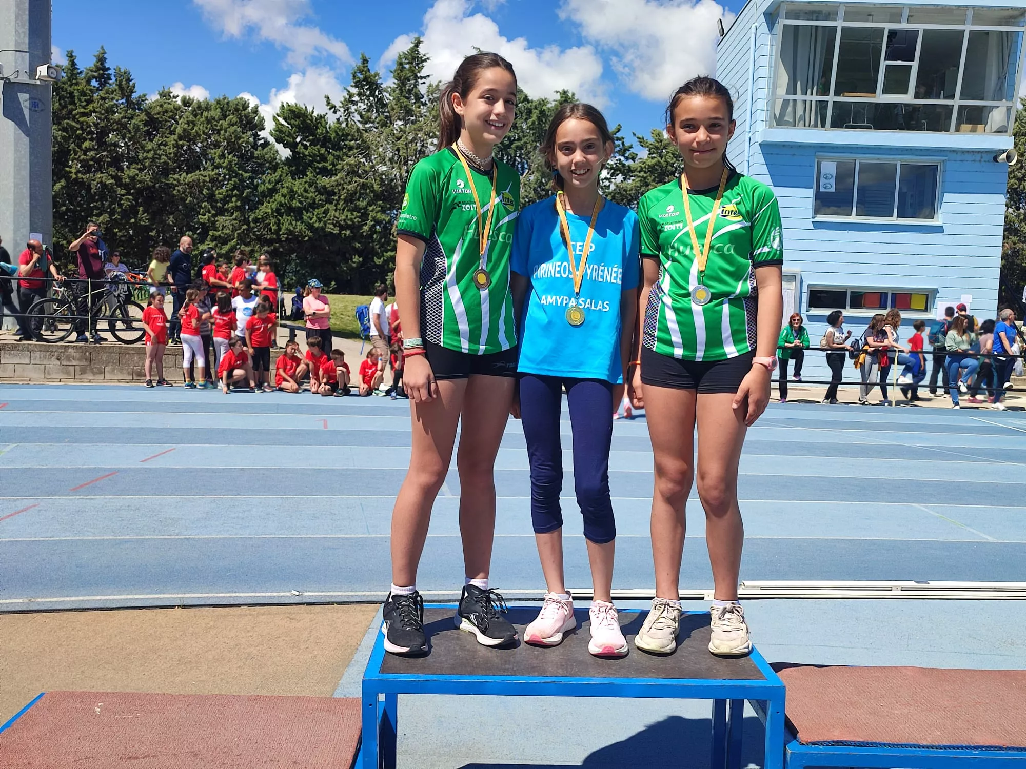 Podio Campeonato Sub 12 