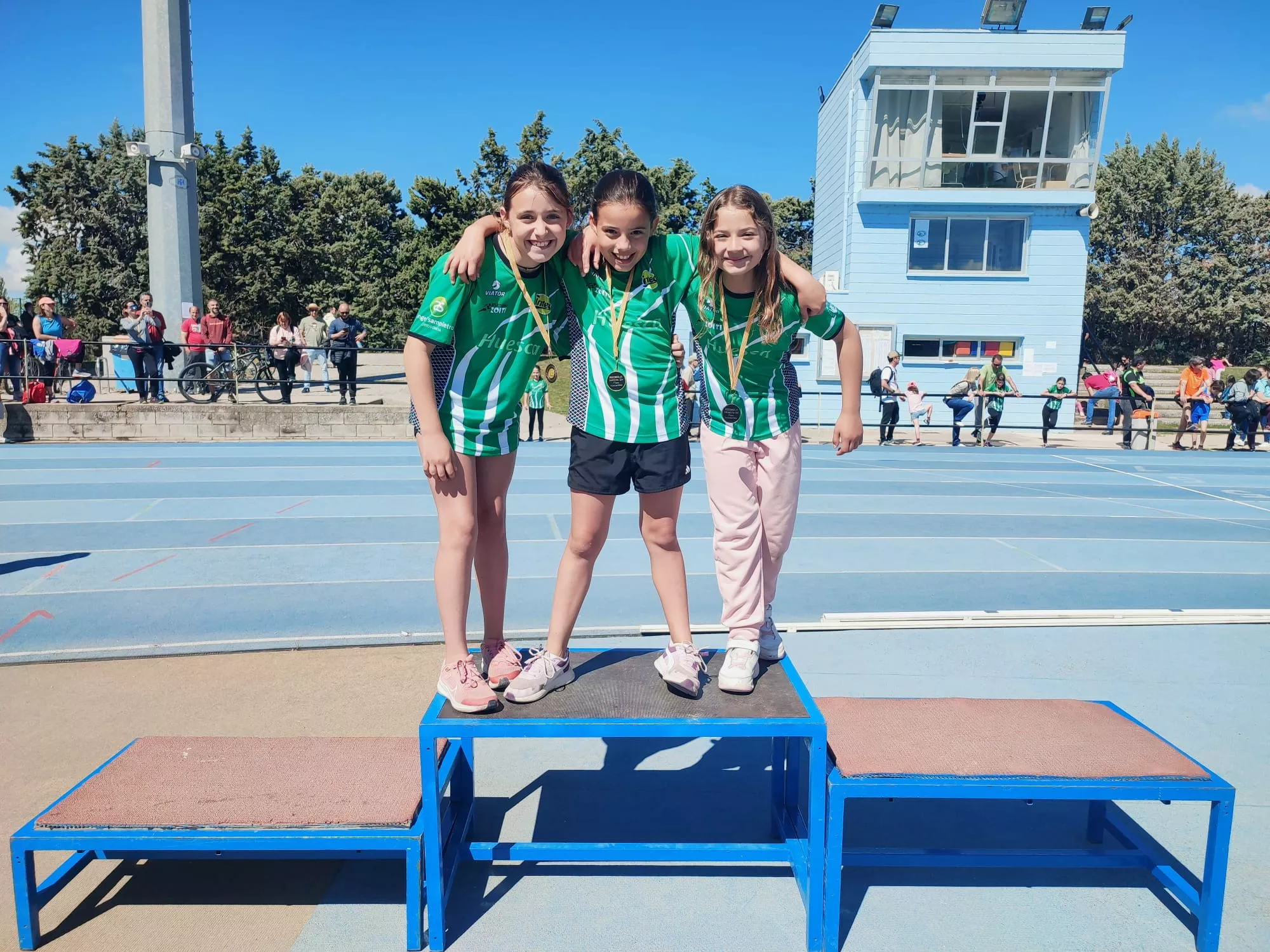 Podio Campeonato Sub 12 