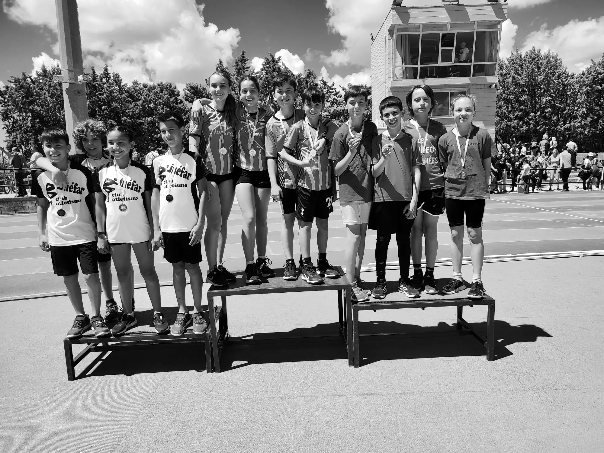 Podio Campeonato Sub 12 