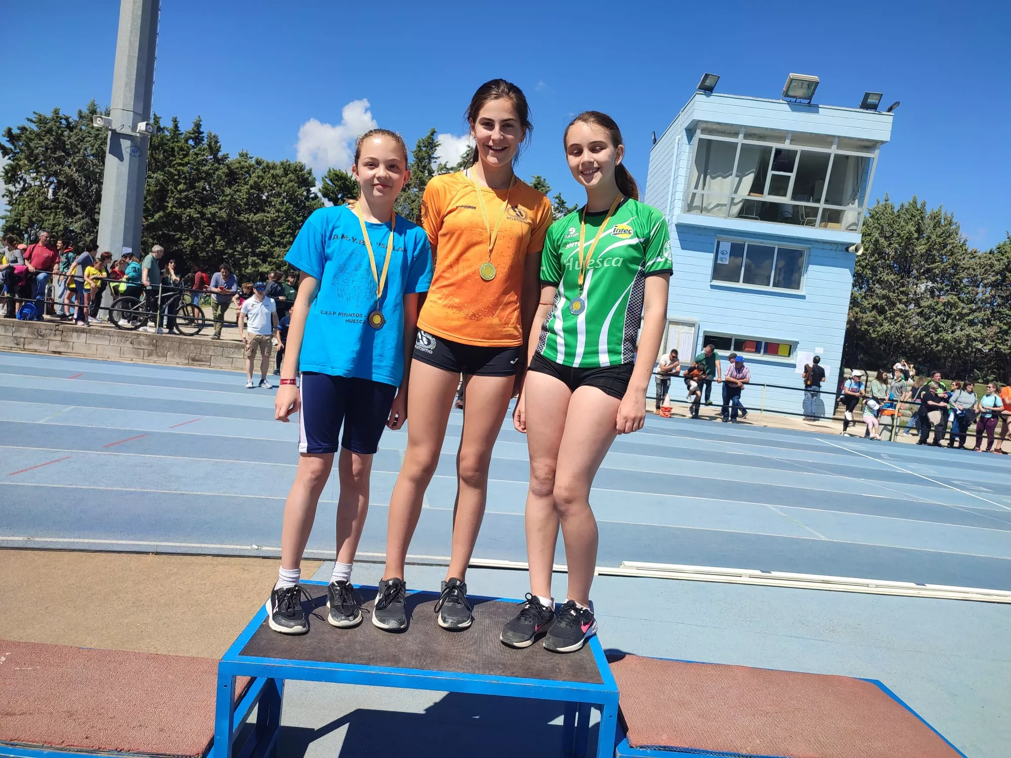 Podio Campeonato Sub 12