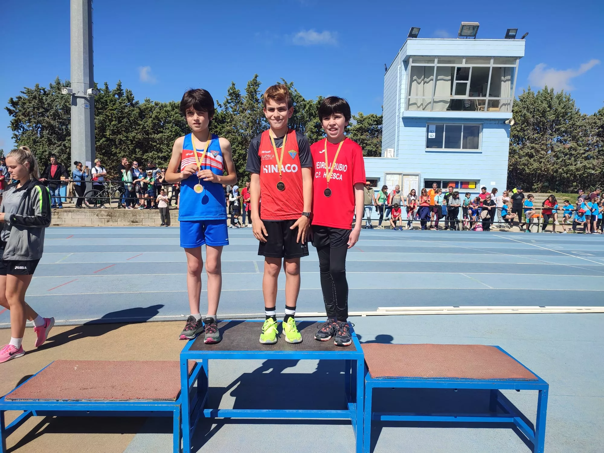 Podio Campeonato Sub 12