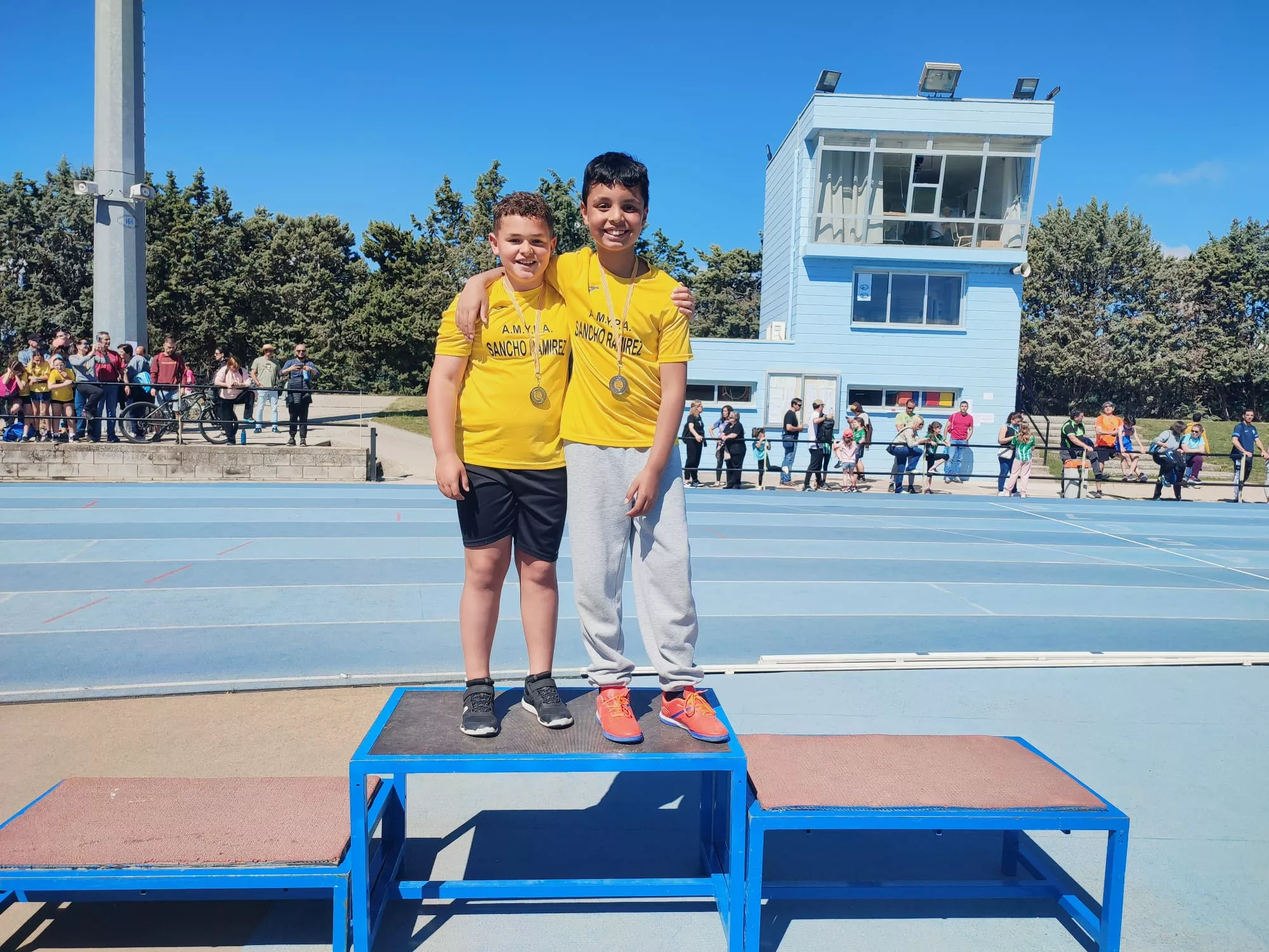 Podio Campeonato Sub 12 