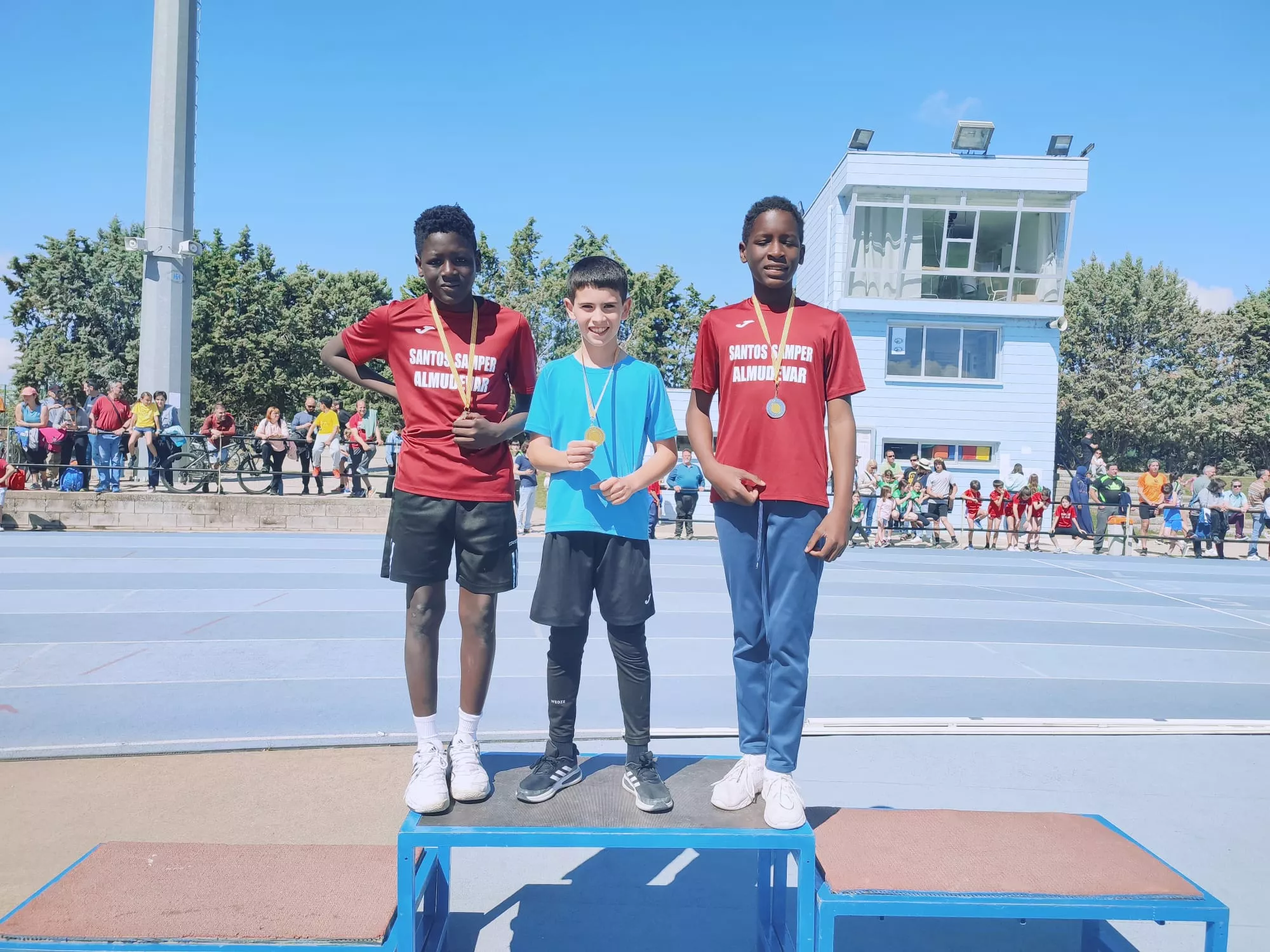 Podio Campeonato Sub 12 