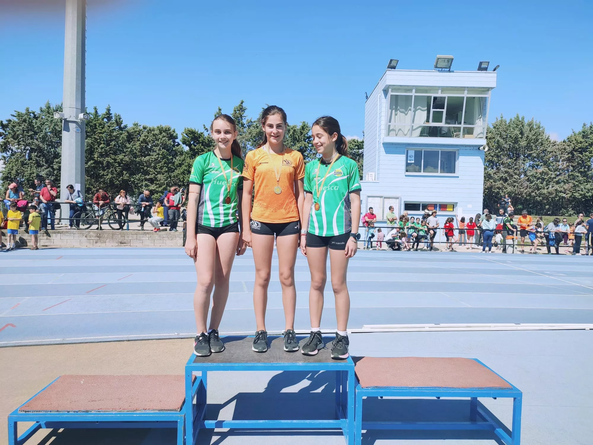 Podio Campeonato Sub 12 