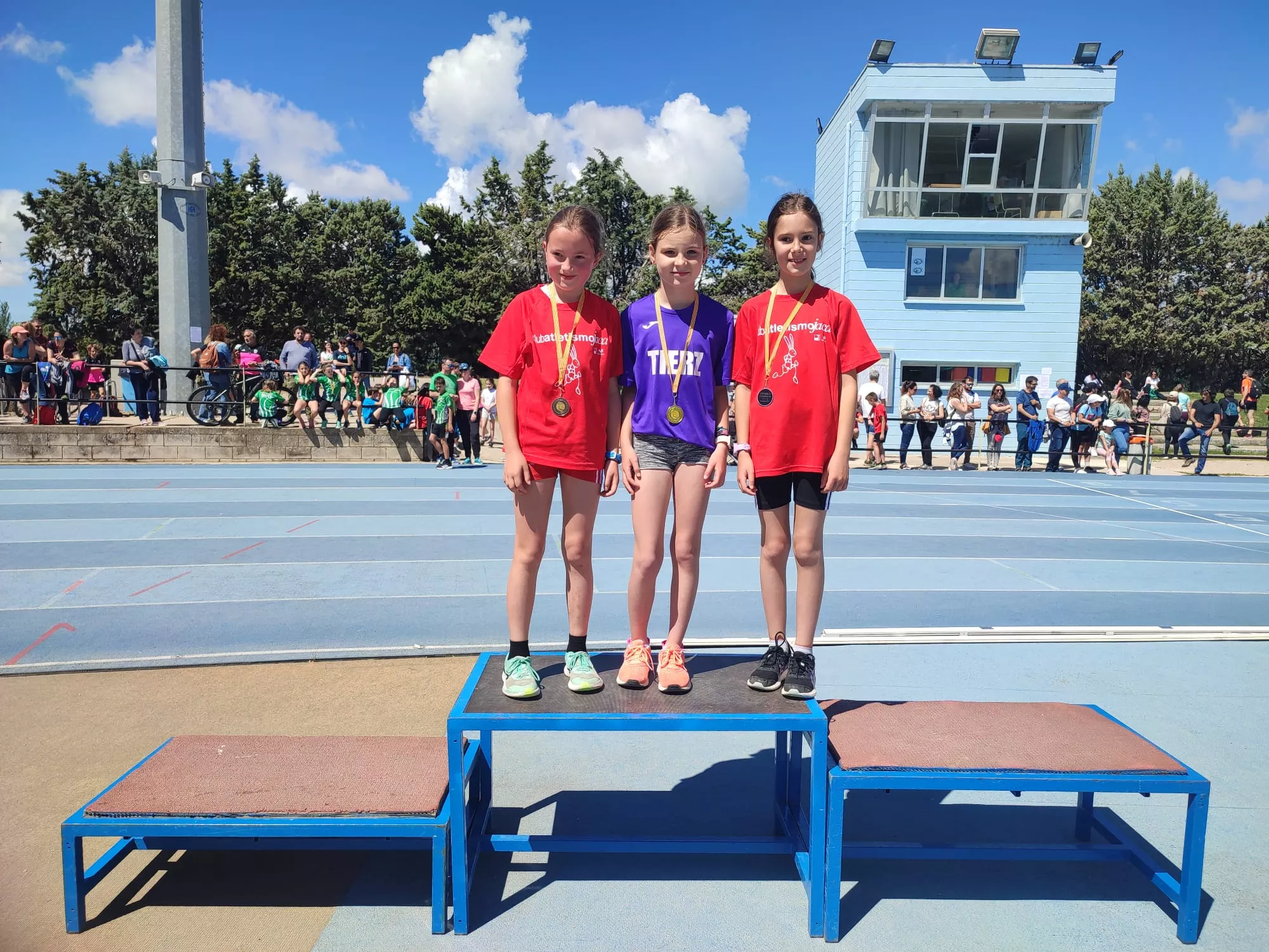 Podio Campeonato Sub 12 