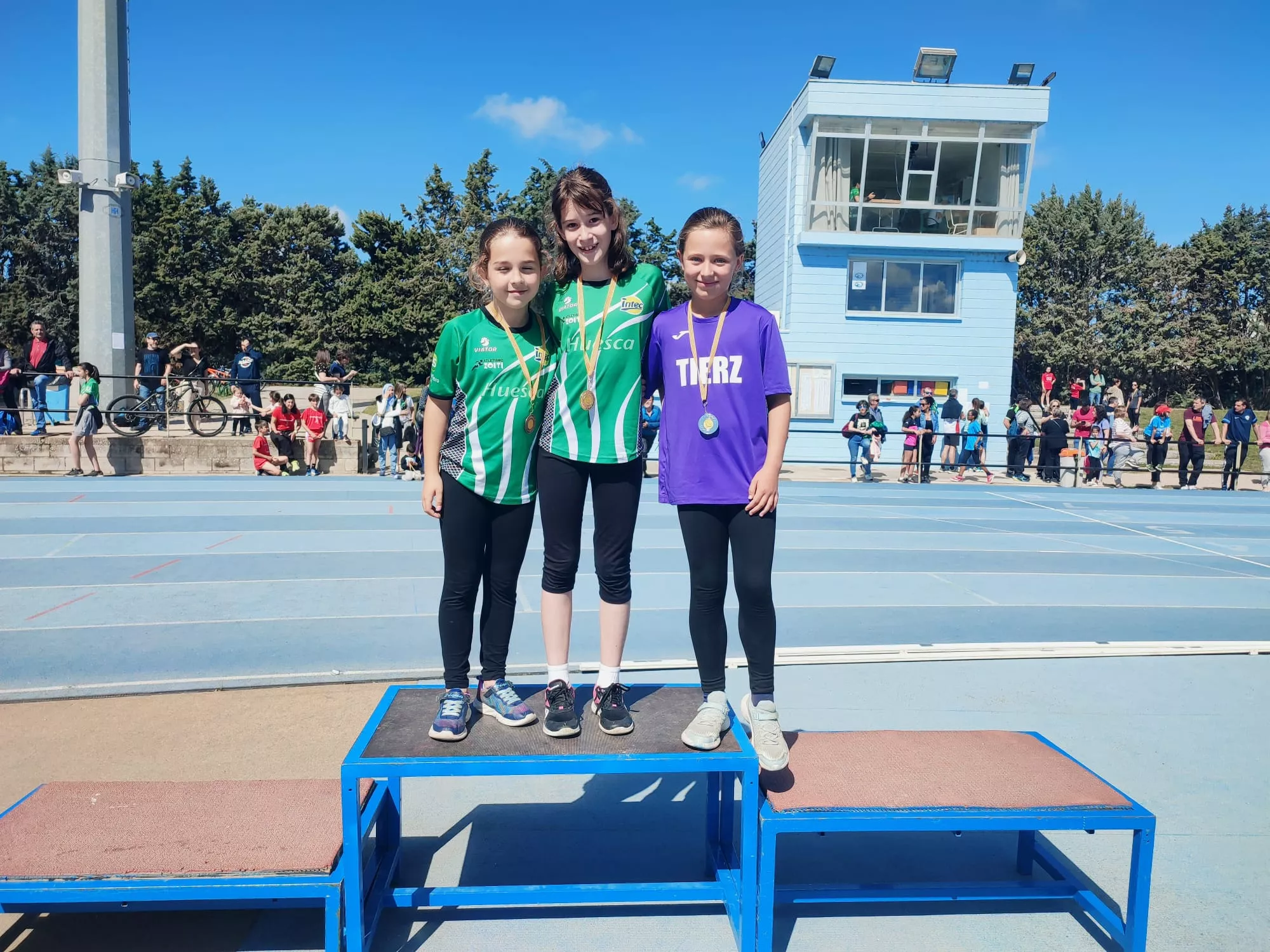 Podio Campeonato Sub 12 