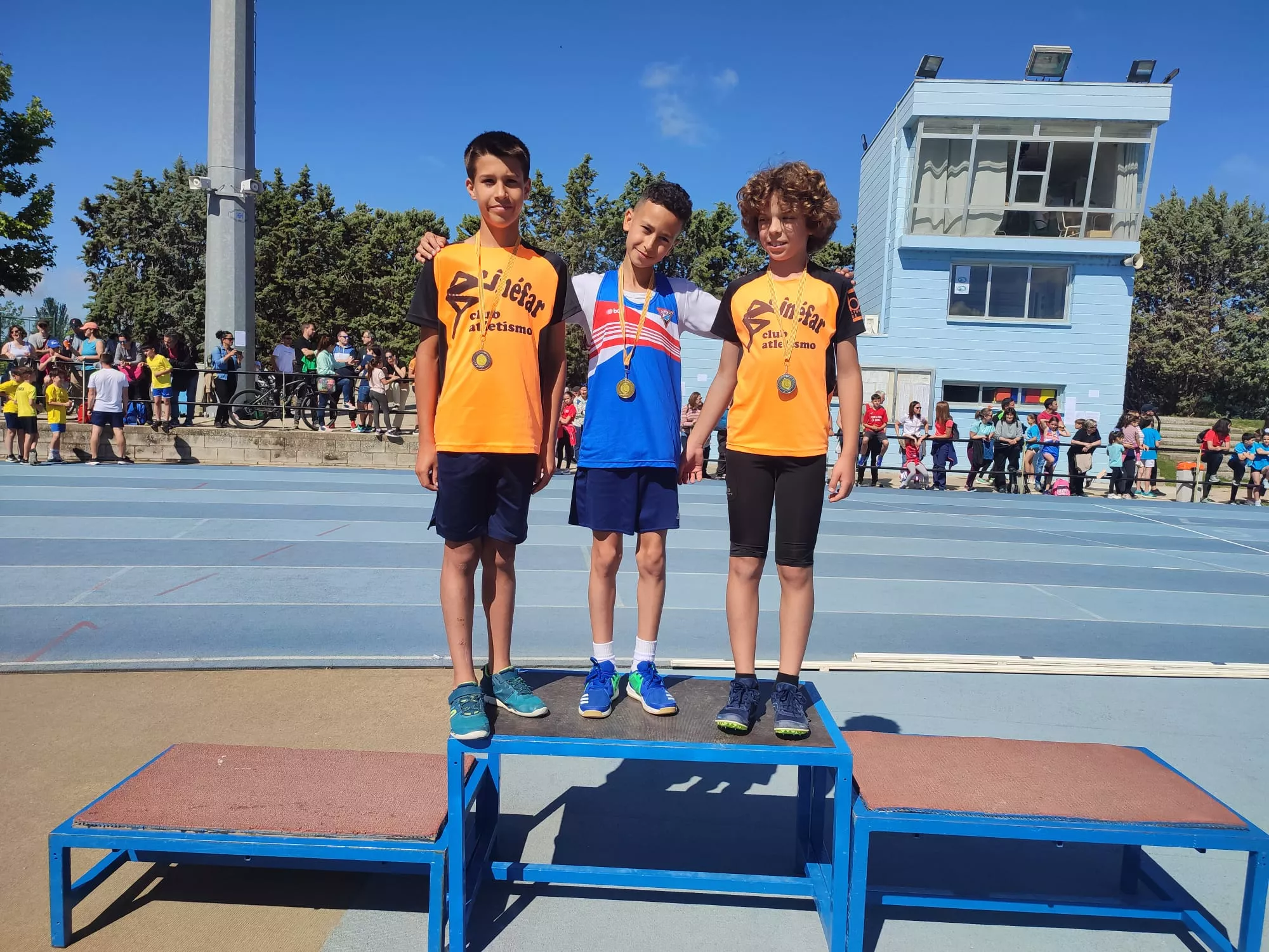 Podio Campeonato Sub 12 