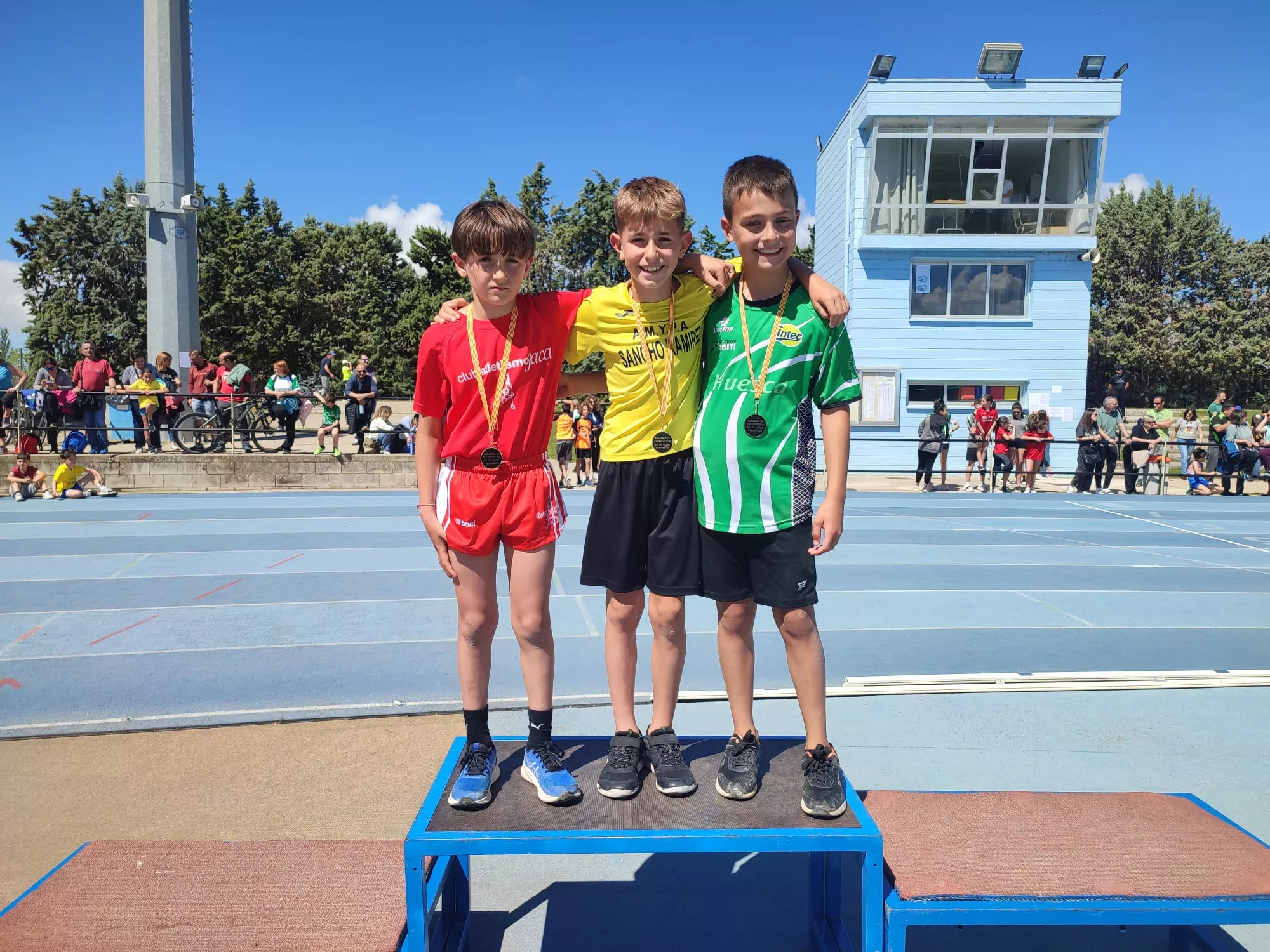 Podio Campeonato Sub 12 