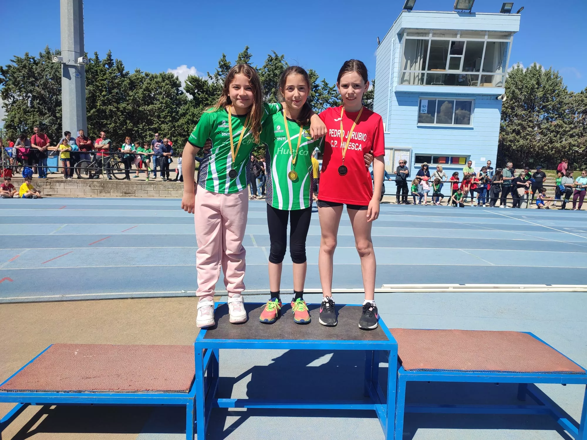 Podio Campeonato Sub 12 