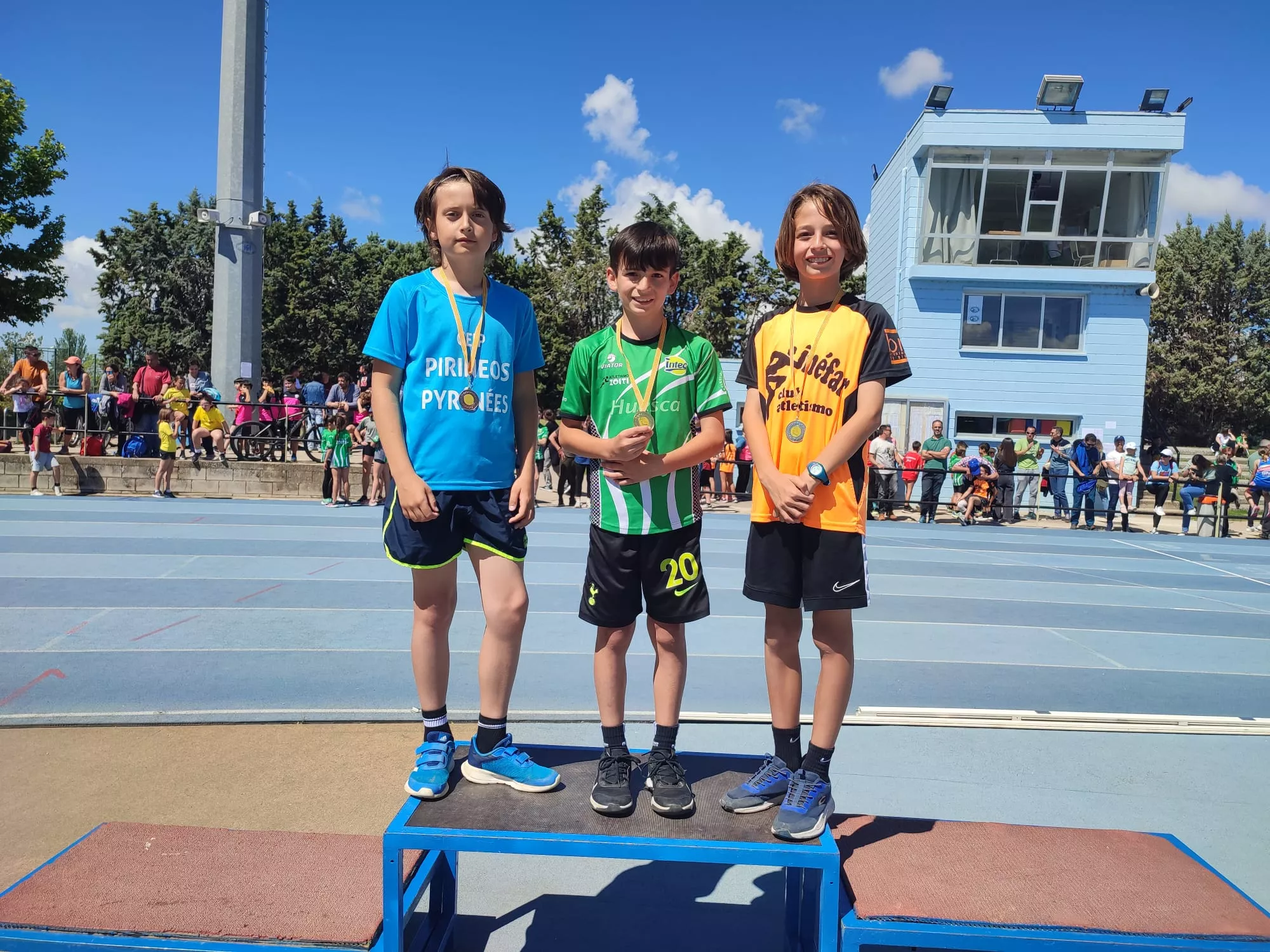 Podio Campeonato Sub 12 