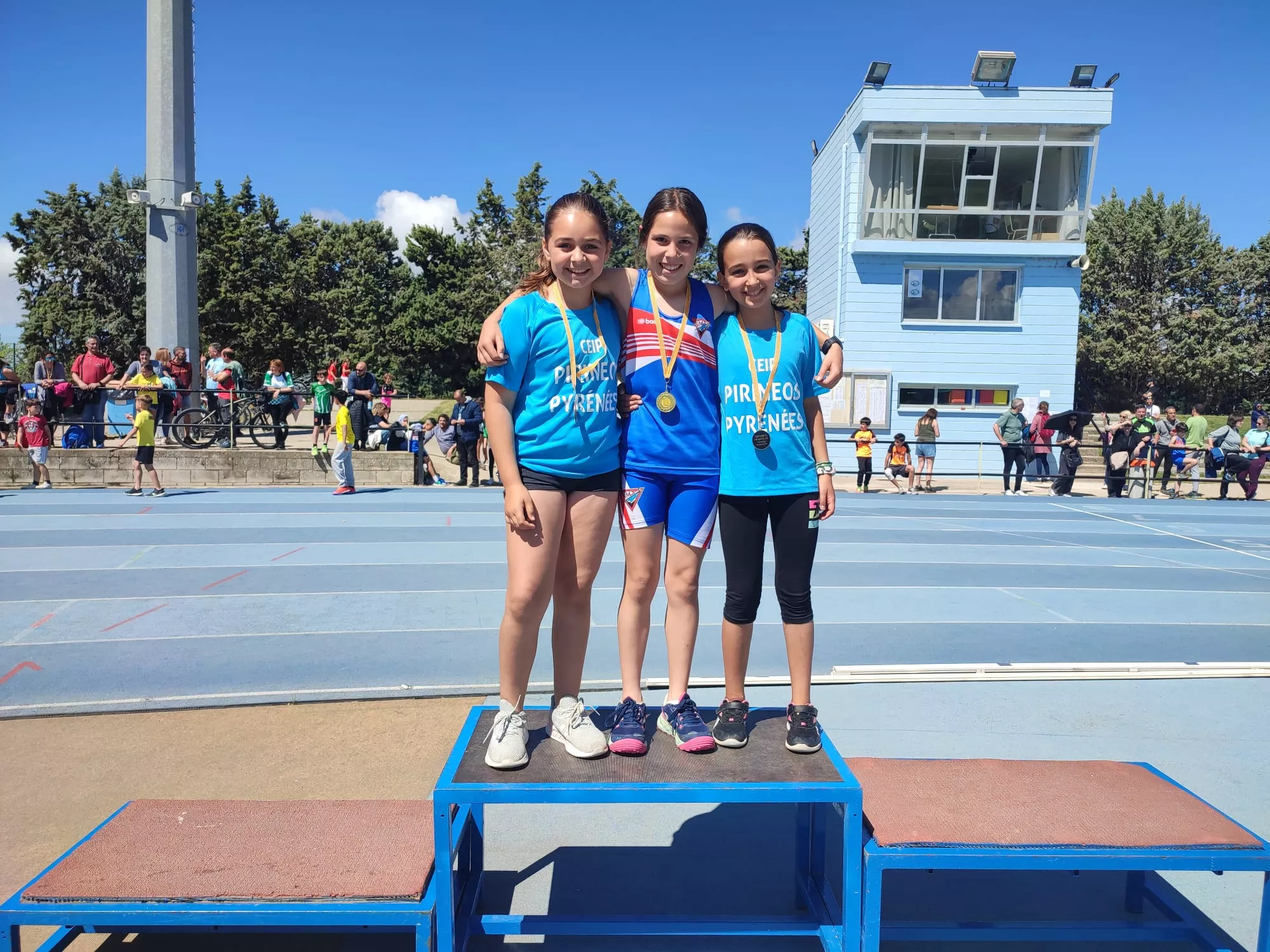 Podio Campeonato Sub 12 