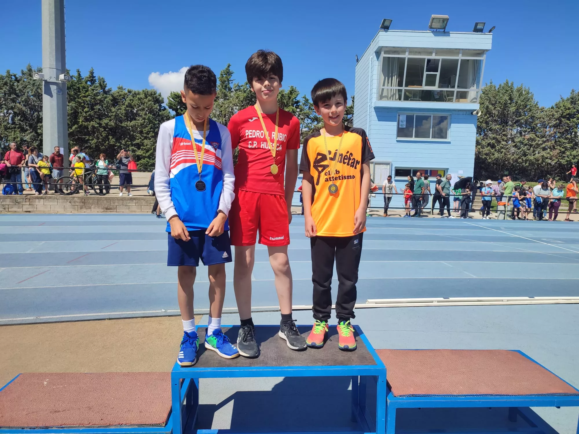 Podio Campeonato Sub 12 