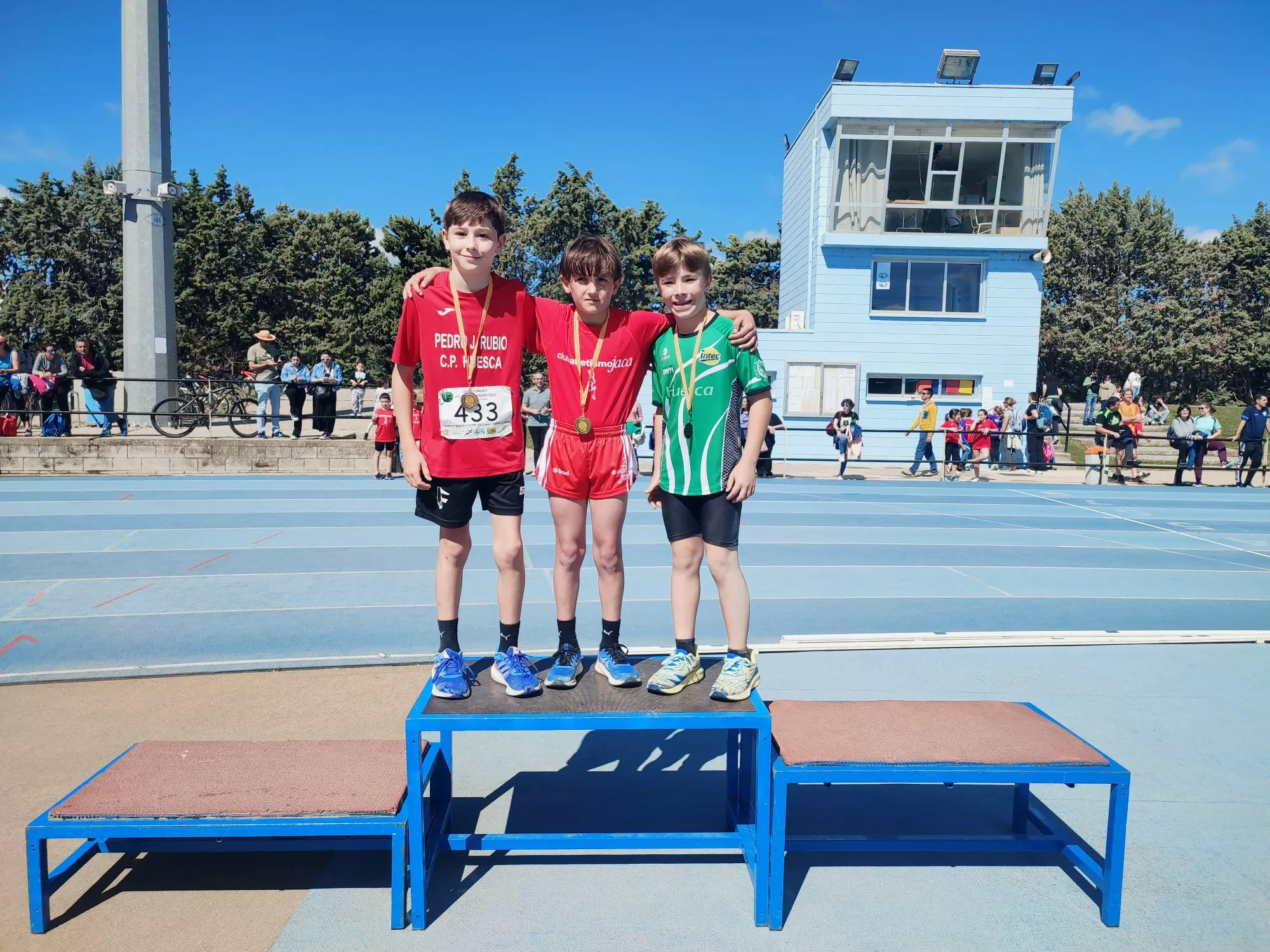 Podio Campeonato Sub 12 