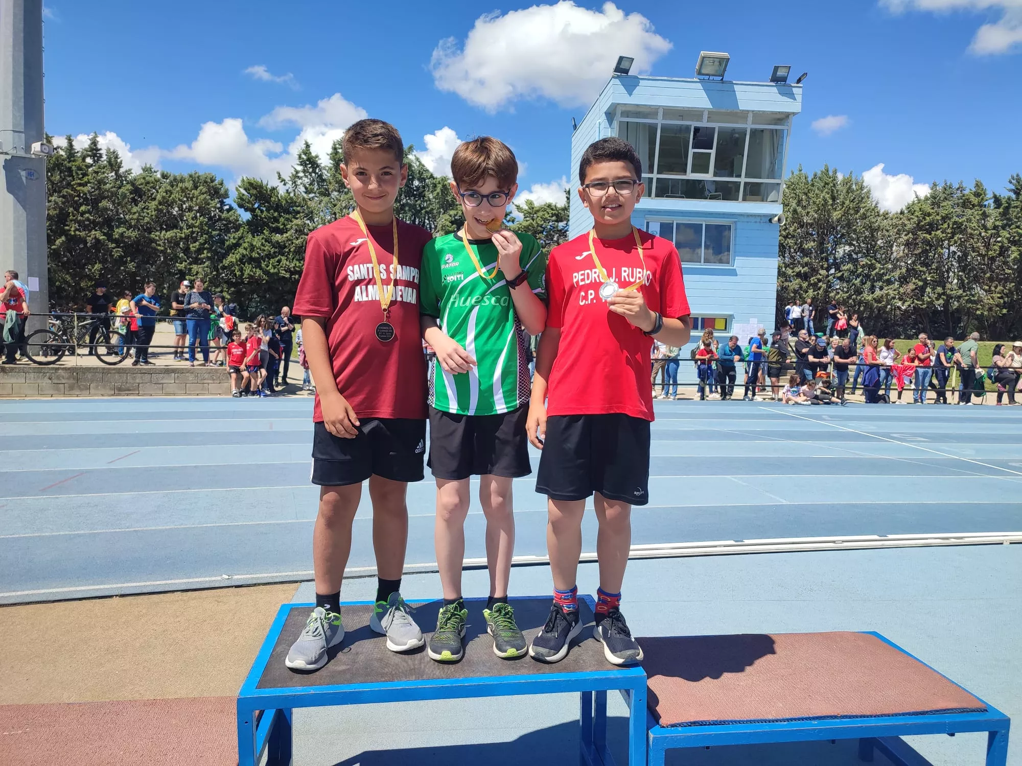 Podio Campeonato Sub 12 