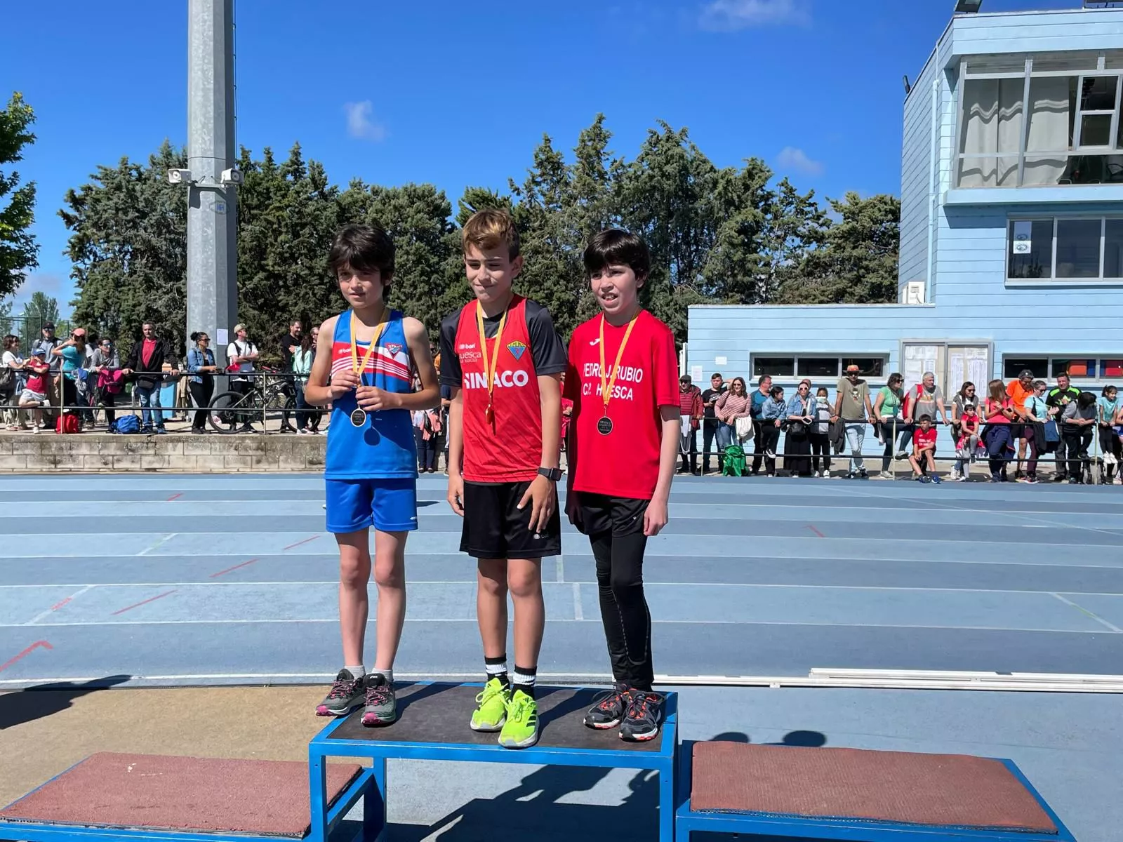 Podio Campeonato Sub 12 