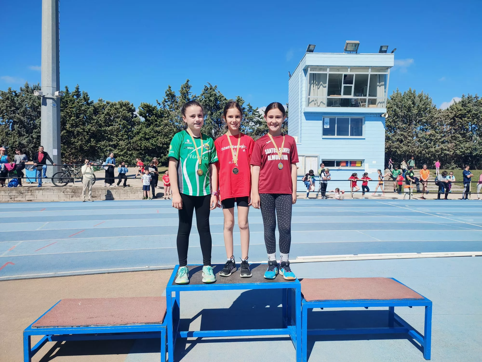 Podio Campeonato Sub 12 