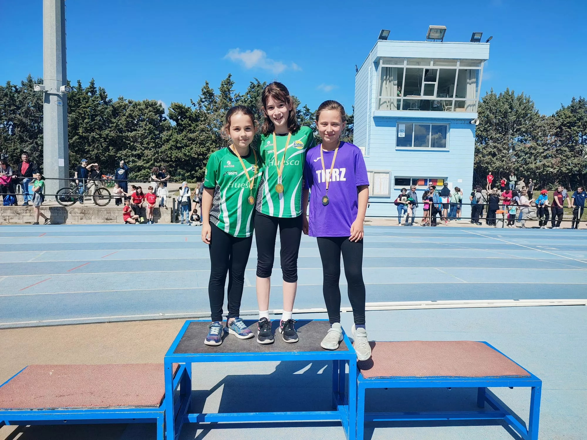 Podio Campeonato Sub 12 