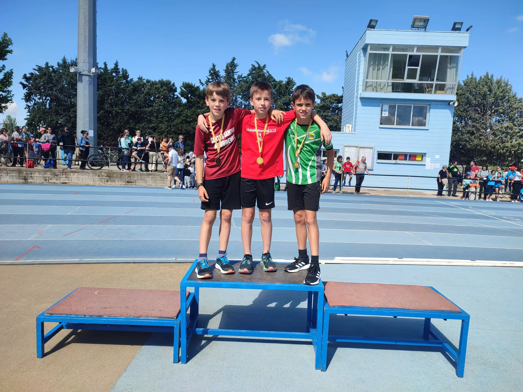 Podio Campeonato Sub 12 